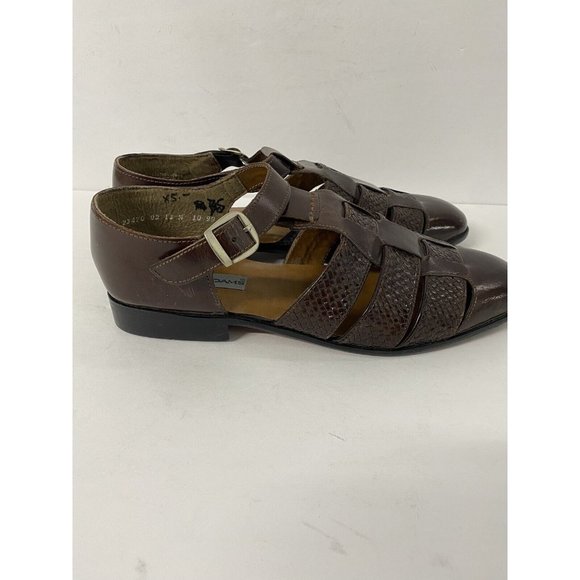 Stacy Adams brown leather casual shoe 12 M - Picture 3 of 7